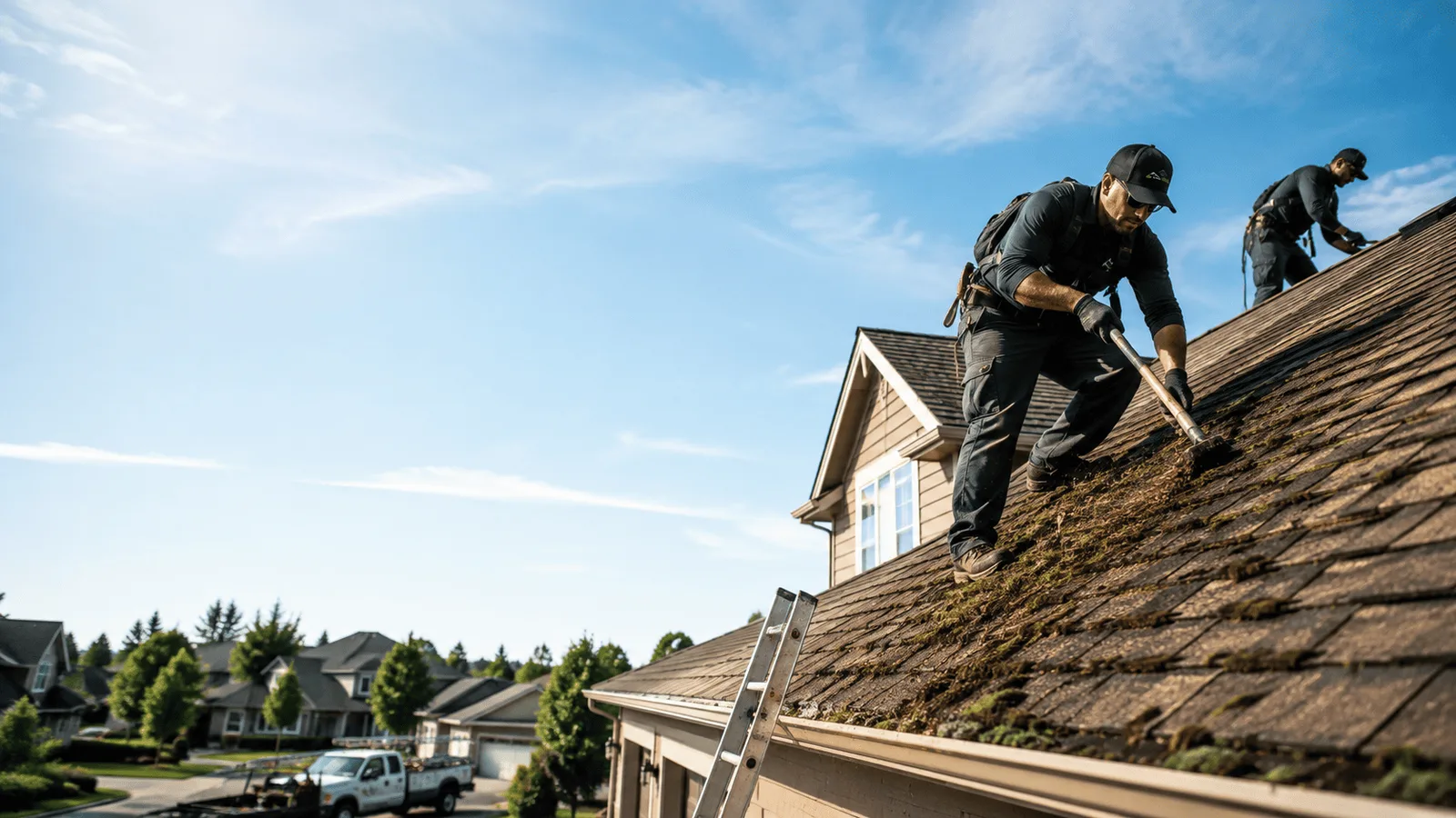 Roof Moss Removal in Cambridge, MA near me